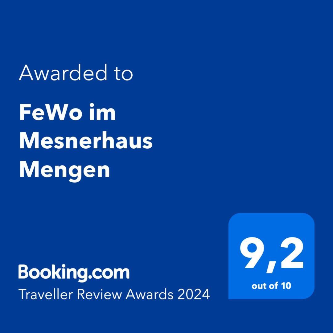 Fewo Im Mesnerhaus Mengen Eksteriør billede